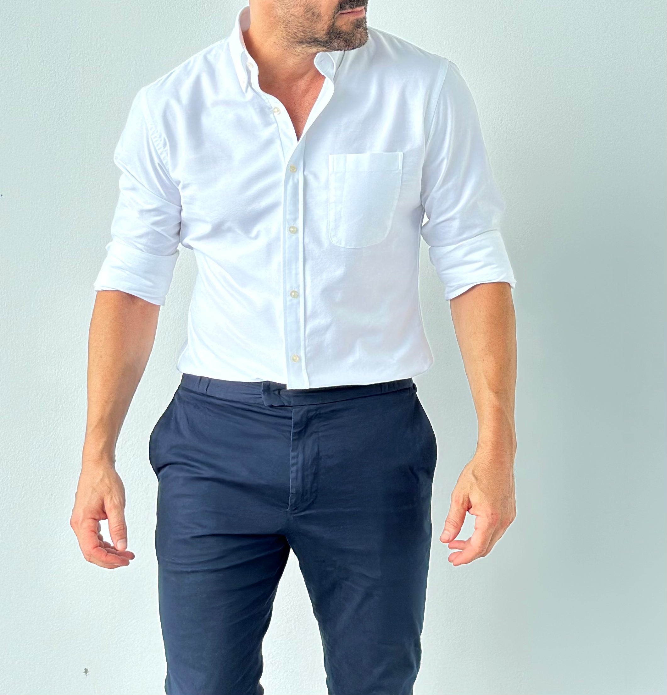 The Solid OCBD - White